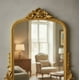 thumbnail image 4 of Espejo Decorativo Vintage Dorado, 50cm, 4 of 5