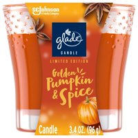 Ambientador Candle Jar Glade Golden Pumpkin & Spice, 100 Ml
