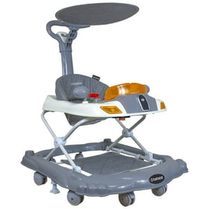 Bebesit - Andador 3 En 1 Discover & Play Gris