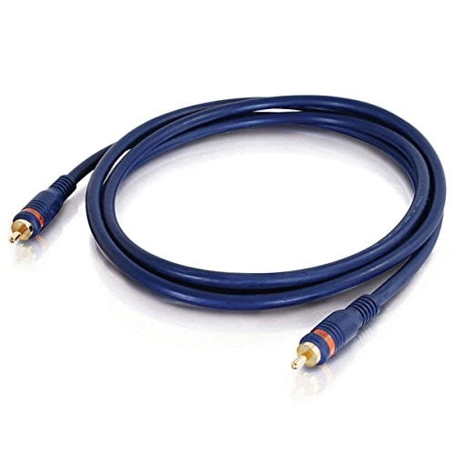 Cable Coaxial Digital De Audio C2g 29114 Velocity S/pdif Azul 3 Pies 0.91 Metros