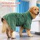 thumbnail image 5 of Uxcell Abrigo Secador para Perros, Batas para Perros para Después del Baño Bata Súper Absorbente Toalla Suave Ajustable, (M, Azul), Para Secado Rápido Mantener Calor Mascotas, 5 of 7