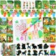 thumbnail image 1 of Set de Colorear BenLouis 192 piezas Safari de la Selva para Niños, 1 of 7
