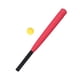 thumbnail image 2 of Juego De Pelota De Bate De Béisbol Para Entrenamiento De Niños, Bate De Béisbol Para Adolescentes, Niños, Rojo, 21 Pulgadas, 2 of 5