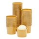 thumbnail image 1 of Vasos de postre Juvale Brown Paper para helado, 150 ml, 50 unidades, 1 of 8
