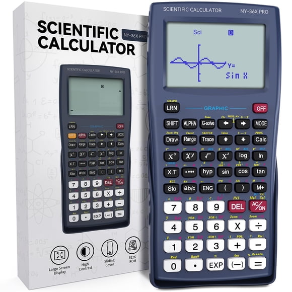 Calculadoras científicas gráficas ROATEE 36X Pro con funciones 360