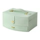 thumbnail image 5 of Bolsa De Almacenamiento De Joyas Estuche Organizador De Joyas Múltiple Para Idea De Regalo Verde, 5 of 5