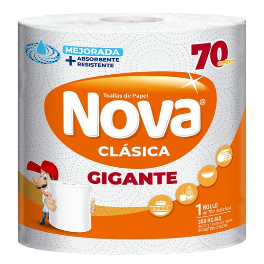 Toalla De Papel Clásica Gigante 70 Metros 1 Un Nova
