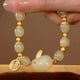 thumbnail image 2 of High-Quality Chinese Jade Rabbit Bracelet - Perfect Birthday Gift for Women!, 2 of 5