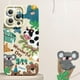 thumbnail image 1 of For Watercolor Animal Apple 14promax+ Phone Case Men And Women New Cute IPhone13pro/14pro High-end 12 Silicone Full Coverage Anti-drop 11 11pro 11promax Couple Phone Case, 1 of 3