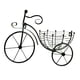 thumbnail image 2 of Canasto De Flores Para Bicicleta, Arte Colgante De Pared Para Valla, Decoración De Jardín, Negro, 2 of 3