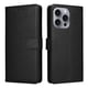 thumbnail image 1 of Funda Cartera para iPhone 16 Pro Max con Tarjetero, Soporte y Cordón - Protección Negro, 1 of 6