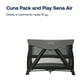 thumbnail image 2 of Cuna Pack and Play Sena Aire Charcoal, 2 of 8