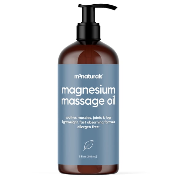 Aceite De Masaje De Magnesio 240 Ml Sin Fragancia