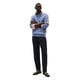 thumbnail image 3 of Sudadera Tommy Hilfiger de forro polar de manga larga para Hombres - Azul, 3 of 4