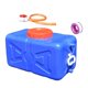 thumbnail image 1 of Tanque De Agua Reutilizable, Cubo Horizontal De Almacenamiento Para Camping, Jardín, Coche, Azul, 30 Kg, 1 of 5