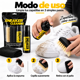 thumbnail image 5 of Kit Limpieza Zapatillas Espuma Cepillo Paño Microfibra Bolsa Pemiun, 5 of 10