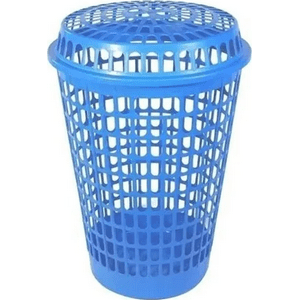 Genérico - Cesto Plástico Ropa Con Tapa 65Cm