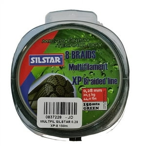 Silstar - Nylon Verde 0,28Mm Multifilamento 8Heb 150Mts Restenci20,5Kg