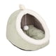 thumbnail image 4 of Cama Para Gatos, Nido Cálido, Caba?a Para Perros, Perrera, Almohadilla De Dormir De Felpa Suave, Verde Claro S, 4 of 5