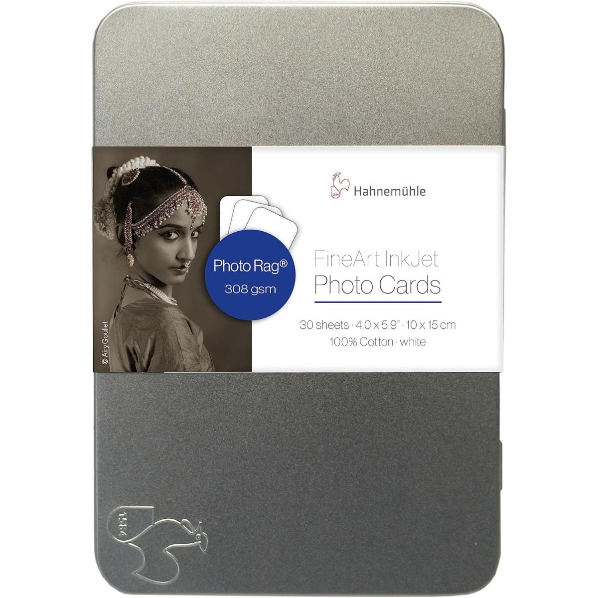 Tarjeta Digitales Photo Rag 308 Gr Hahnemuhle 10x15cm 30 Hjs