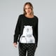 thumbnail image 1 of Pijama Micropolar Bolsillo Flores Mujer 33758-2, 1 of 5