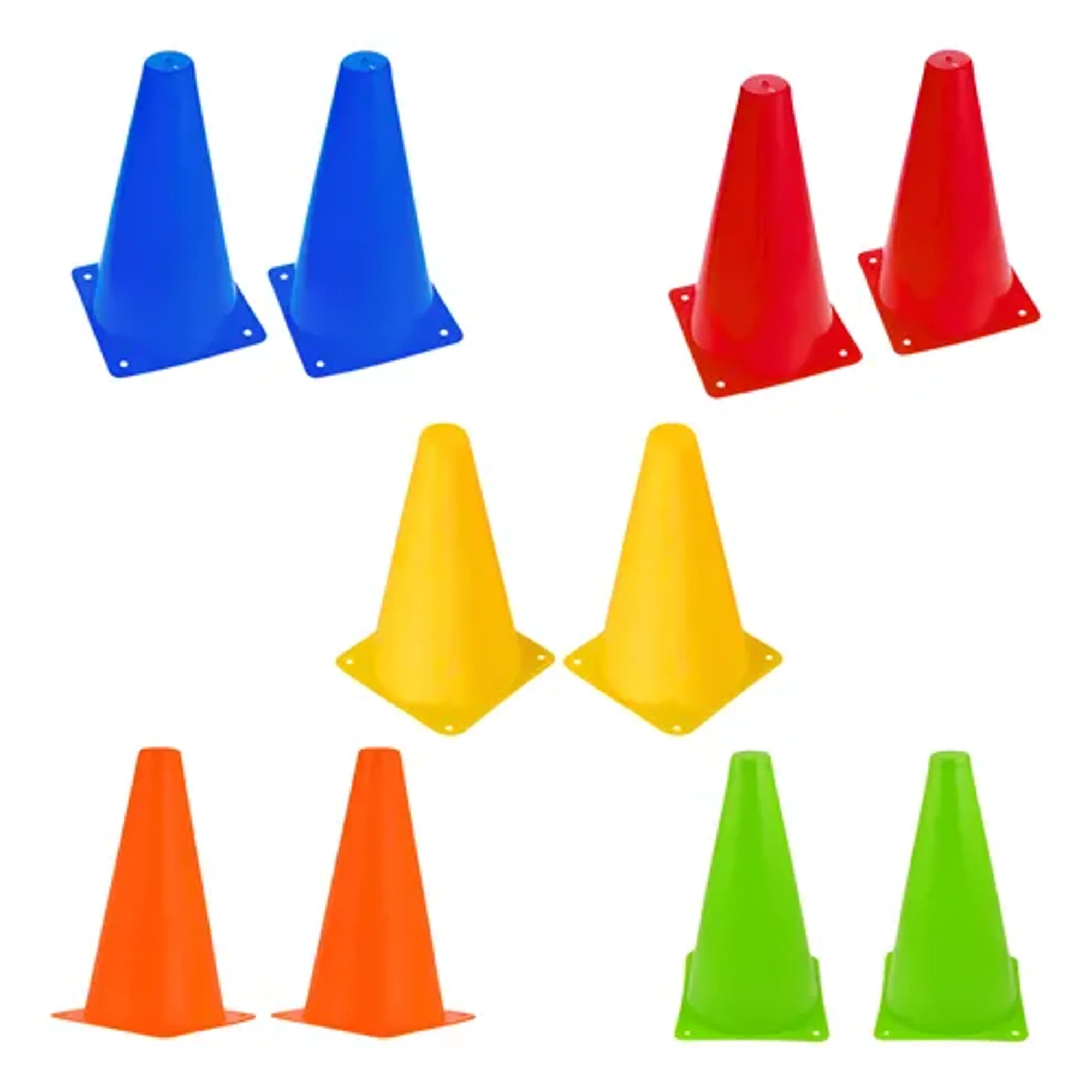 Linea Sport - 10 Conos De Entrenamiento Crossfit Deporte/ Trafico