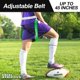 thumbnail image 5 of Cinturón de Flag Football Excel Athletics 114 cm Verde 2 piezas, 5 of 7