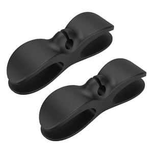 Magideal - Enrollador De Cable Para Electrodomésticos De Cocina, Organización De Cables, Clip De Soporte De Cable, Enrollador De Almacenamiento De Cables , Negro 103 Cm X 28 Cm