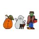 thumbnail image 1 of Portavelas Meyda Tiffany de la colección Halloween de 4,75 cm de alto, 1 of 1