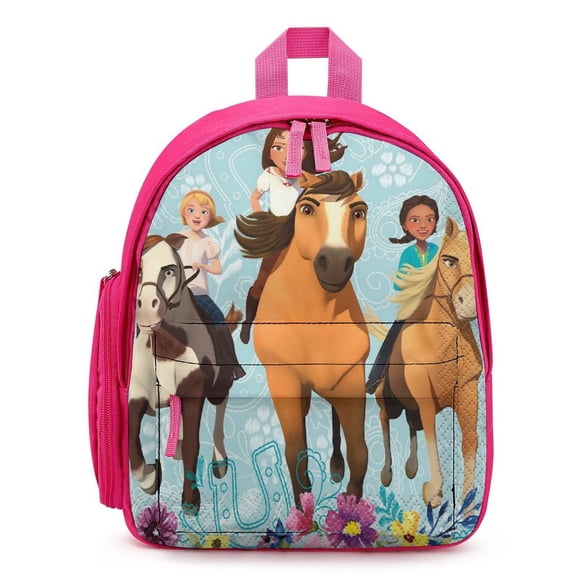 Spirit: Cabalgando Libre Mochila Escolar para Niños y Niñas,