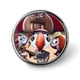 thumbnail image 1 of Johnny Puff-Theme Round Button Badge: Premium Metal Construction, Ideal for High-End Events 2.8 cm, 1 of 6