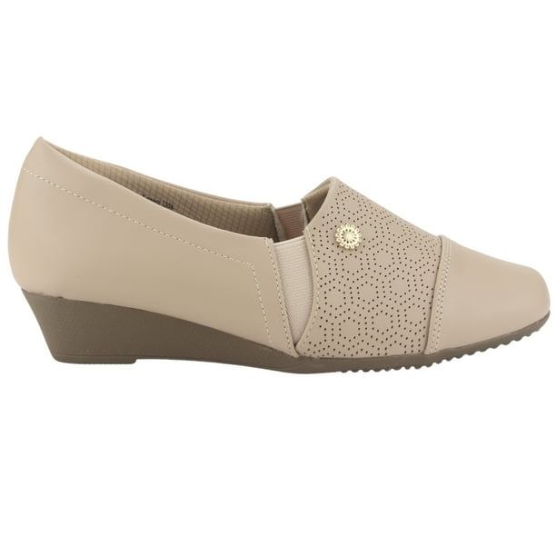 Zapato Chalada Mujer Coles-4 Nude Casual