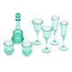 thumbnail image 2 of 7 Piezas Casa De Mu?ecas Vaso De Bebida Modelo Decoración Acrílico Para Fiesta Cocina Verde Oscuro, 2 of 5