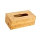 thumbnail image 3 of Caja De Pañuelos De Bambú, Soporte Para Servilletas De Escritorio Para Oficina, Hogar Y Baño, L, 3 of 5