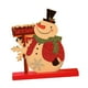 thumbnail image 3 of Decoraciones Navideñas De Madera, Suministros Para Fiestas, Escritorio, Adorno Navideño, Muñeco De Nieve, 3 of 3