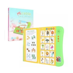 Tomasstore - Libro Interactivo Con Sonido En Español Niños Aprendizaje