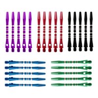 Ioensy - 25 Uds Ejes De Dardos Repuestos Varilla De Dardo Profesional 52 Mm Accesorios Deportivos