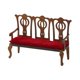 thumbnail image 2 of Silla De Madera Decorativa Para Casa De Muñecas A Escala 1:12 Para Niños Pequeños De 3 Años O Más, Niñas Y Niños, Silla De Tres Plazas., 2 of 5