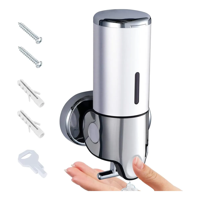 Genérico - 500Ml Dispensador De Jabón De Manos, Champú Y Gel De Ducha