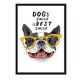 thumbnail image 1 of Cuadro Dogs Smile con Marco Negro, 1 of 1