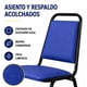 thumbnail image 2 of Silla Multiuso Tapizada Azul para Auditorios y Eventos, 2 of 6
