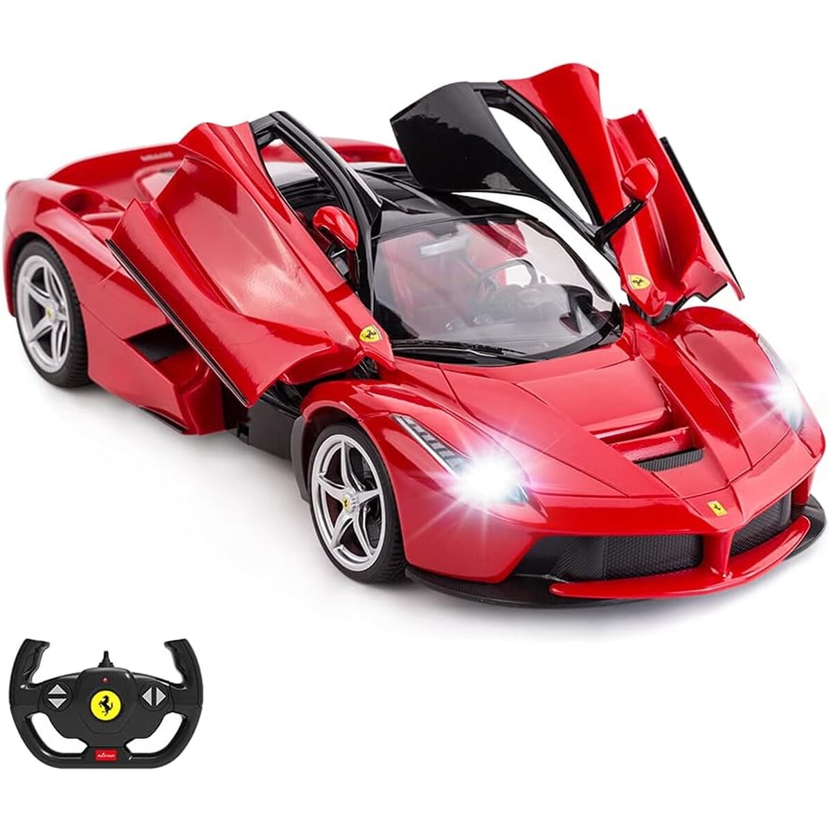 Auto Control Remoto Rastar Ferrari Laferrari 114 Rojo