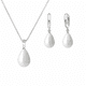 thumbnail image 1 of Conjunto Collar y Aros con Perla Gota de Agua, 1 of 6