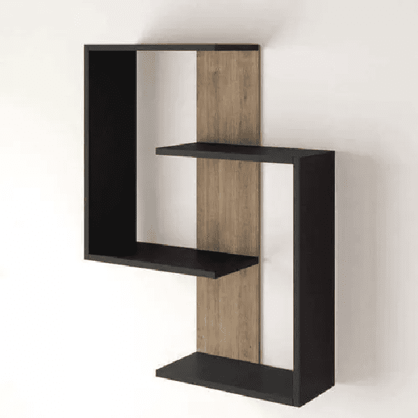 Genérico - Repisa Moderna Minimalista Flotante Negro