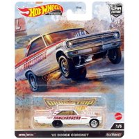 Auto Fundido A Presión Hot Wheels Car Culture '65 Dodge Coronet 1/5