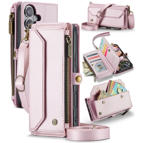 No Brand - Caseme Funda De Cuero For Iphone 16 Plus De 6.7