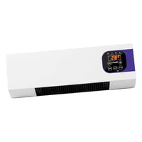 Magideal - Calentador De Pared Eléctrico Con Orificio Para Colgar, Silencioso, Con Temperatura Ajustable, Ventilador De Calefacción De Invierno Para Dormitorio,