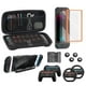 thumbnail image 1 of Kit de juegos 16 en 1 compatible con Switch 2 con funda de transporte, protectores de pantalla con marco de alineación, volantes, agarres para Joycons y carcasa protectora acoplable para la consola, 1 of 8