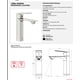 thumbnail image 2 of Monomando Llave Grifo Lavatorio Modelo Queens Marca PMB, 2 of 7