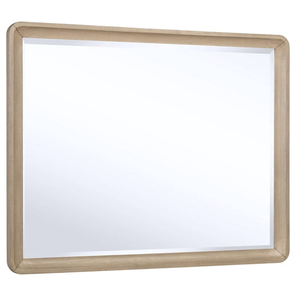 Espejo para Tocador Ladera con Marco de Madera de Olmo Claro 46x36 cm